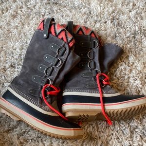 Sorrel waterproof - gray - women’s 8